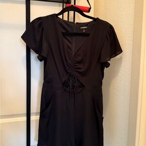 Express Elegant Black Jumpsuit